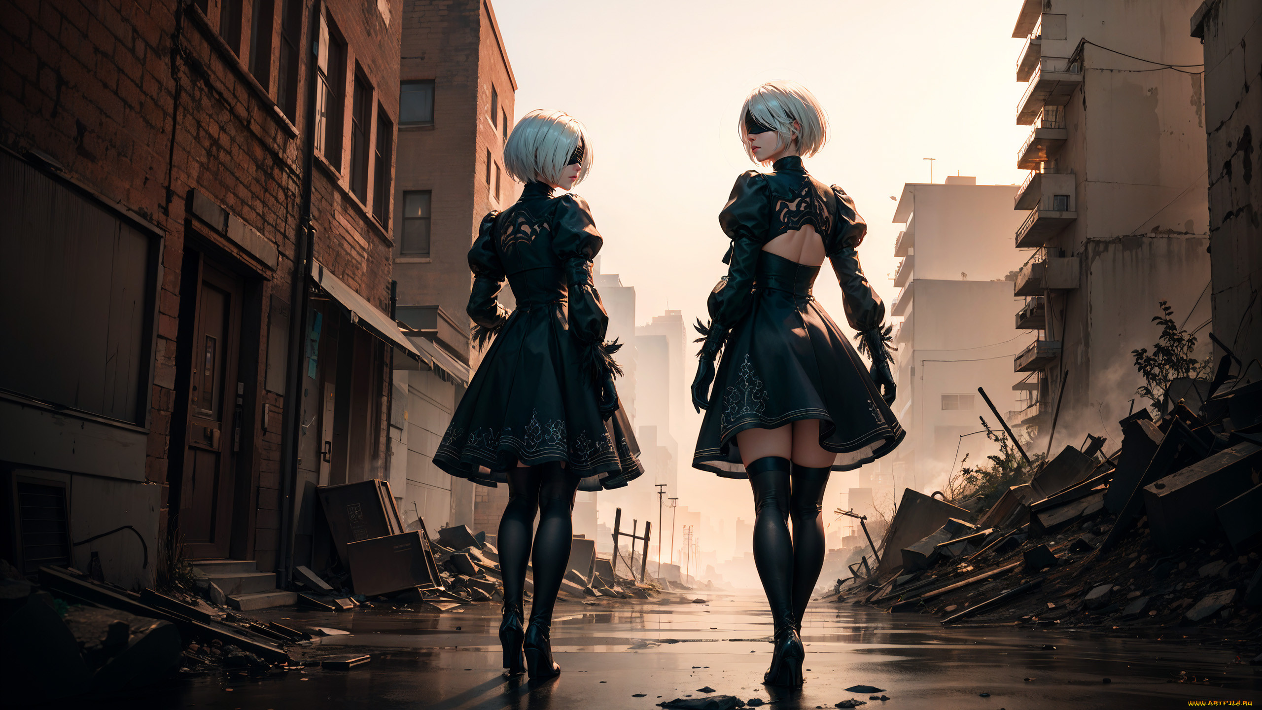  , nier,  automata, , , , ai, art, , , , , , , graphics, neuroart, neural, networks, drawings, neuro, neurography